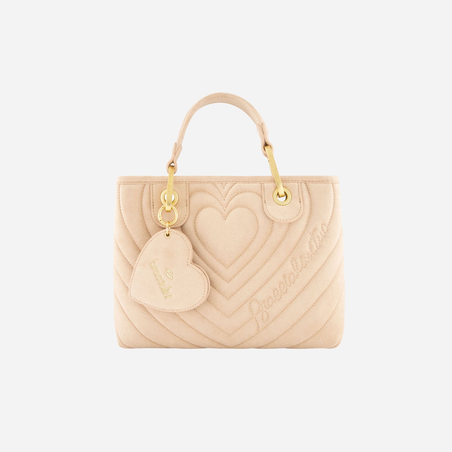 Braccialini BORSA BRACCIALINI BETH MATELASSE' Cipria 