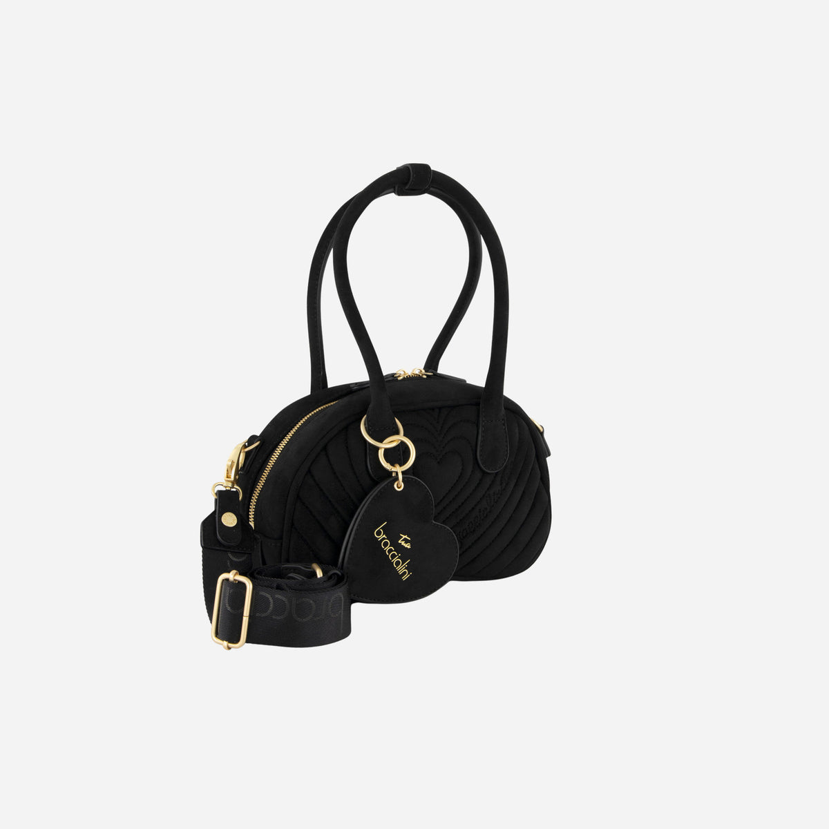 Braccialini BORSA BRACCIALINI BETH MATELASSE' Nero 