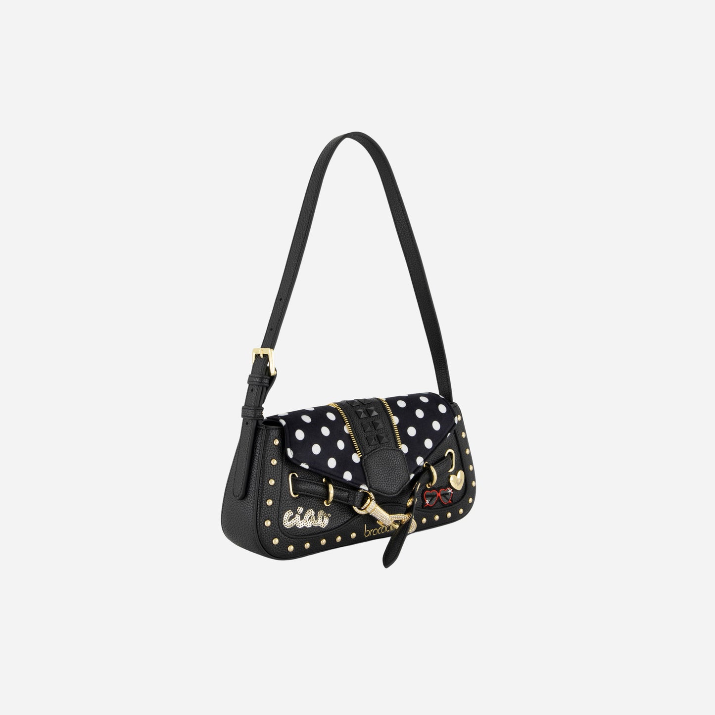 Braccialini BORSA BRACCIALINI ROCK Nero 