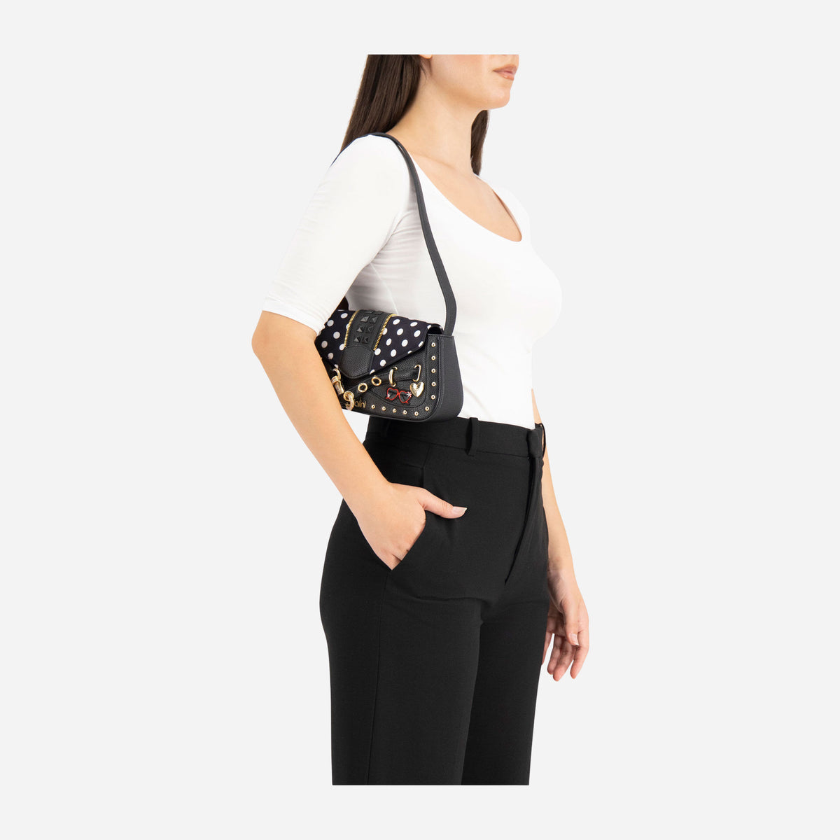Braccialini BORSA BRACCIALINI ROCK Nero 