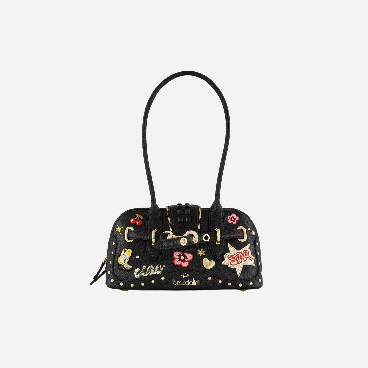 Braccialini BORSA BRACCIALINI ROCK Nero 