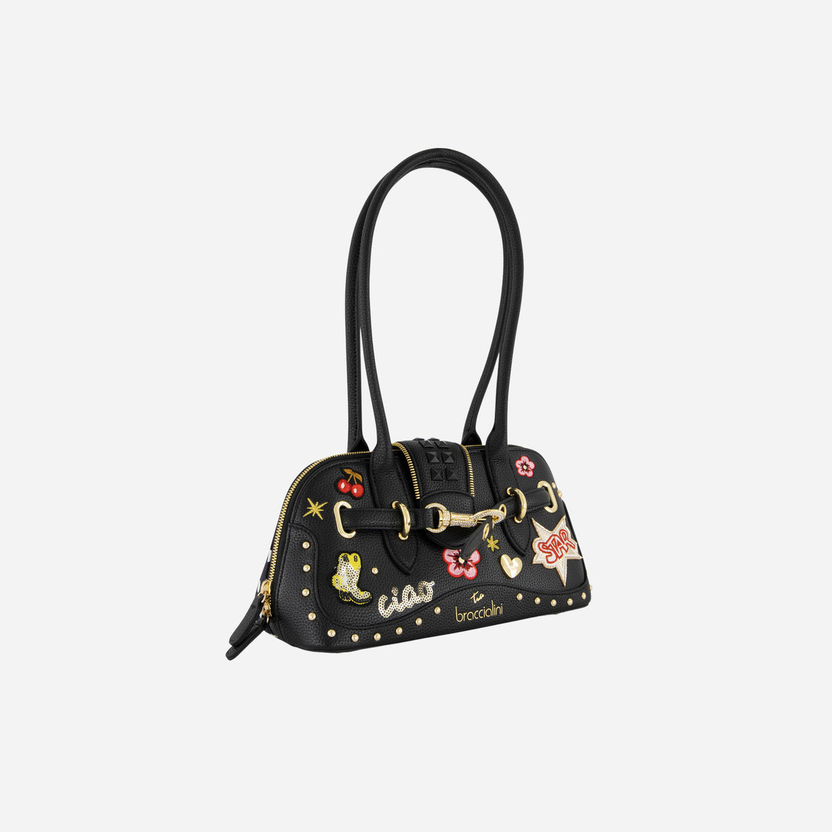 Braccialini BORSA BRACCIALINI ROCK Nero 