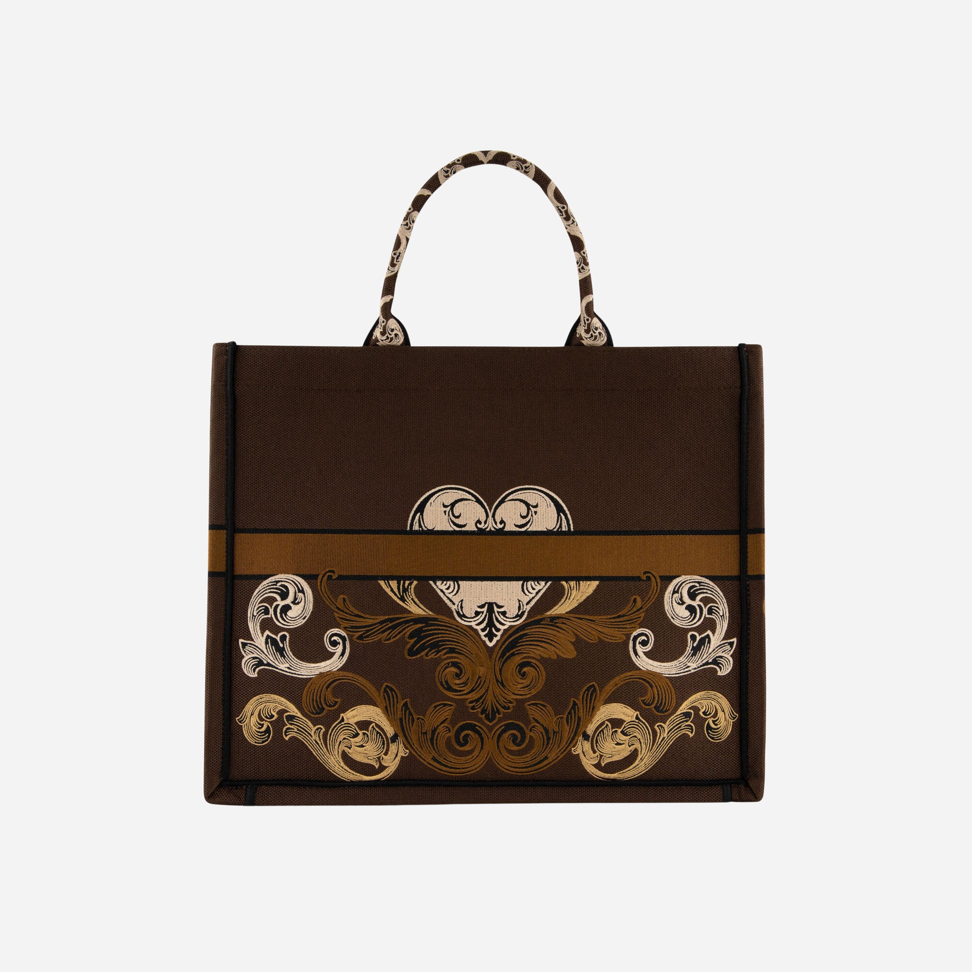 Braccialini BORSA BRACCIALINI QUEEN CHOCO RAMAGE 