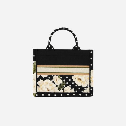 Braccialini BORSA BRACCIALINI QUEEN PEONIE POIS 