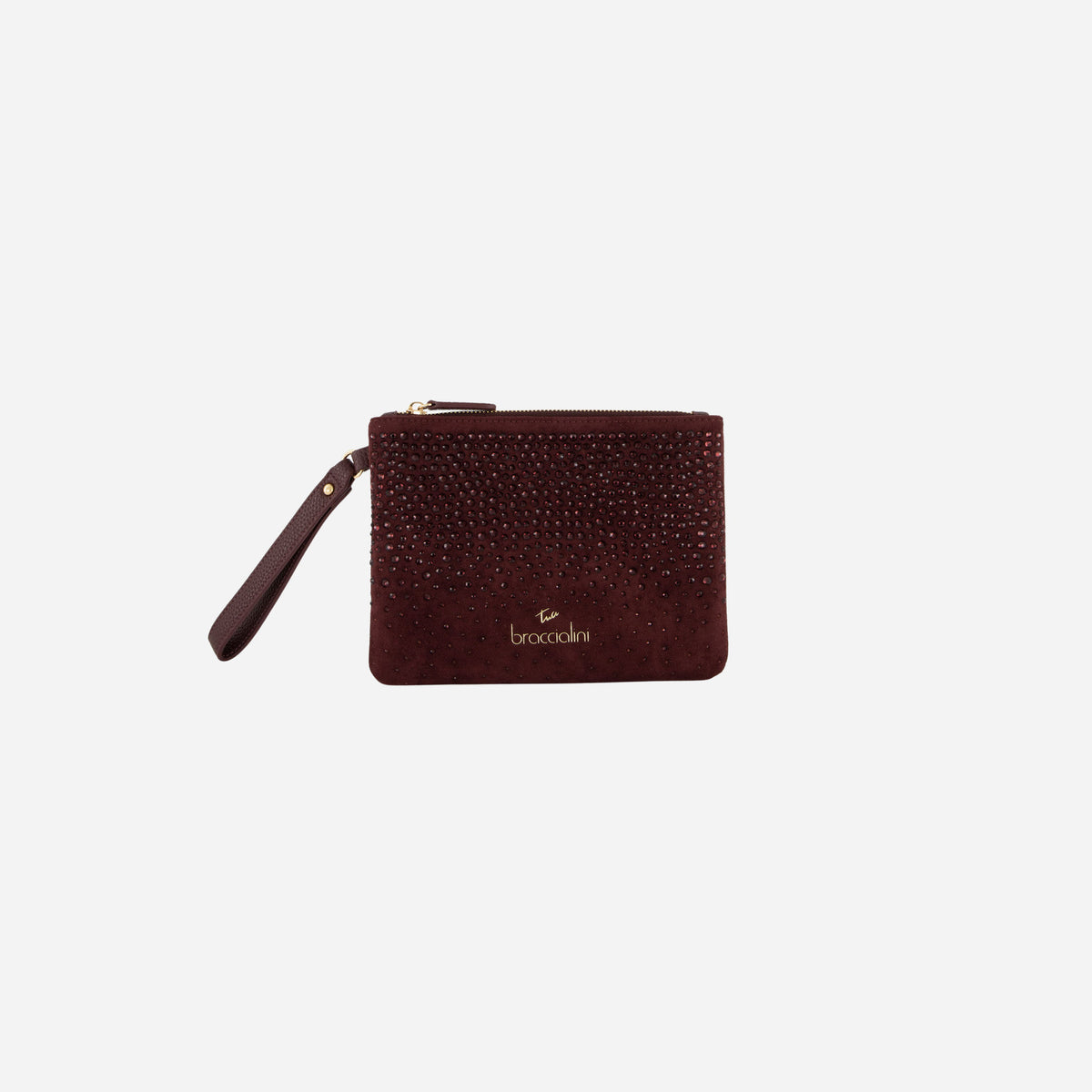 Braccialini POCHETTE BETH STRASS VINACCIA 