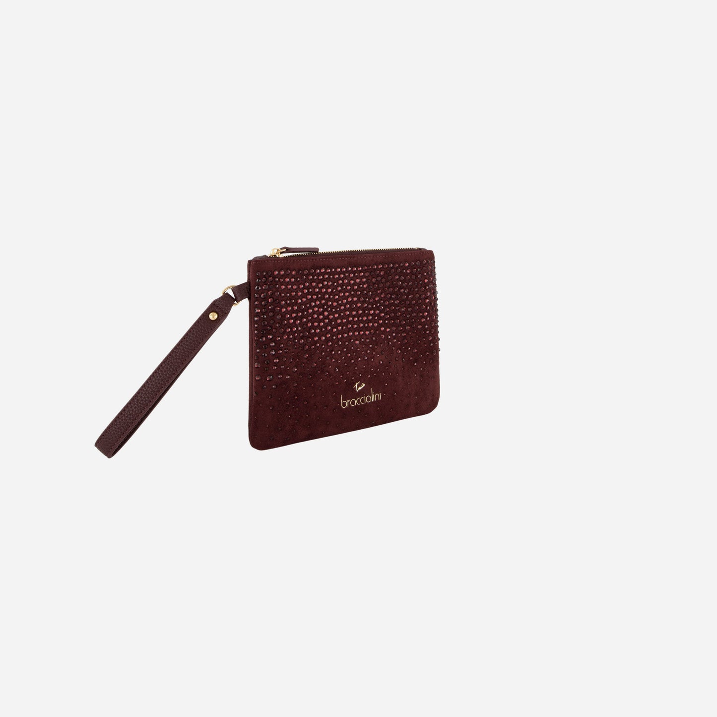 Braccialini POCHETTE BETH STRASS VINACCIA 