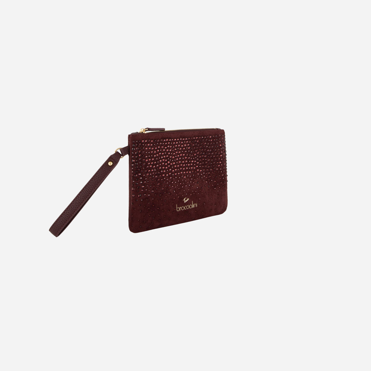 Braccialini POCHETTE BETH STRASS VINACCIA 