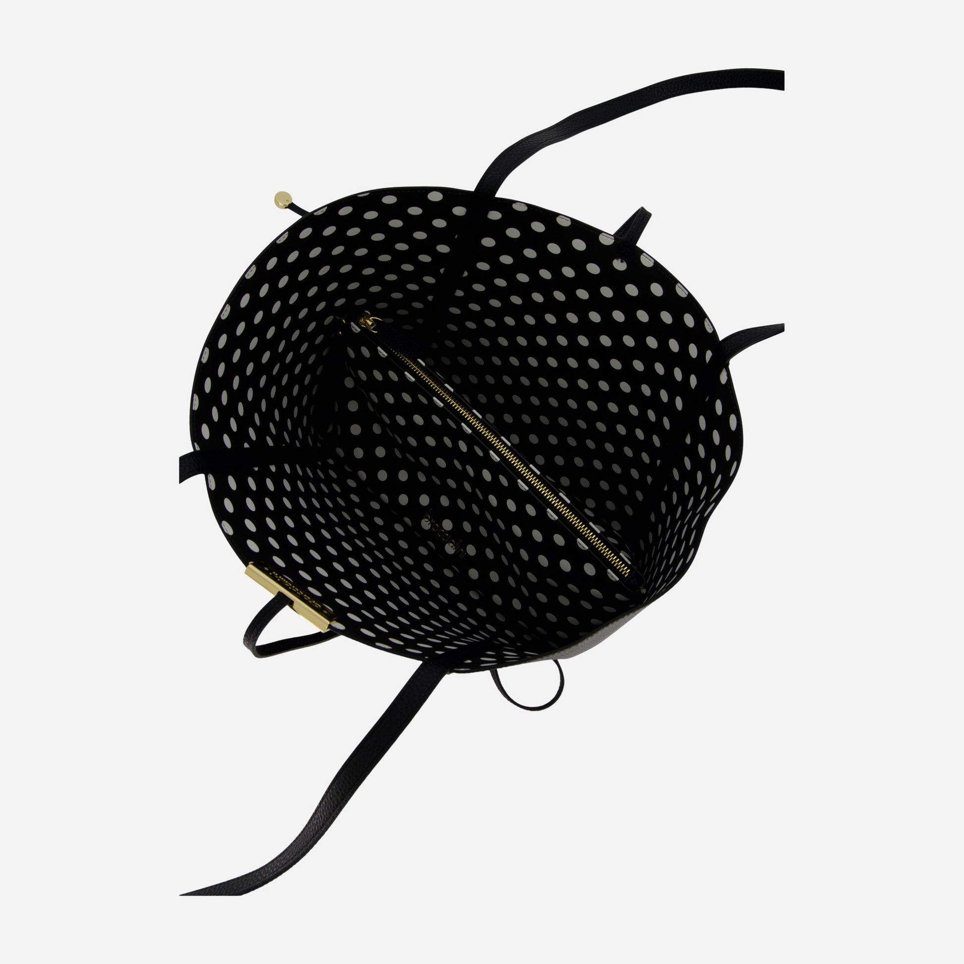 Braccialini BORSA BRACCIALINI DOUBLE PELLE Nero 