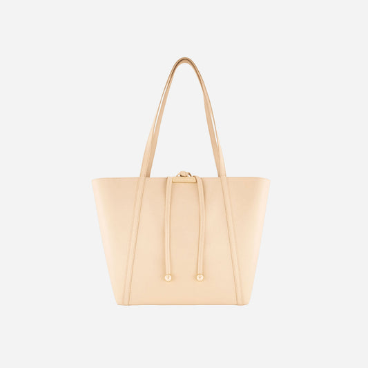 Braccialini BORSA BRACCIALINI DOUBLE PELLE Cipria 