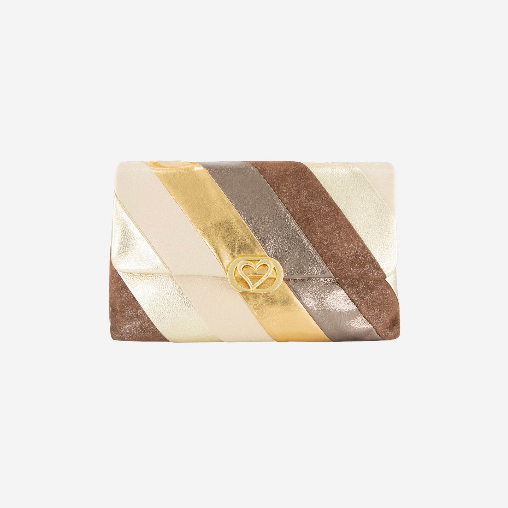 Braccialini BORSA BRACCIALINI PATCHWORK MULTI/ORO 