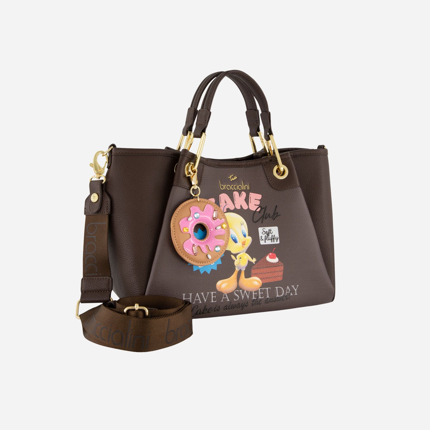 Braccialini BORSA BRACCIALINI AMY LT Cioccolato 
