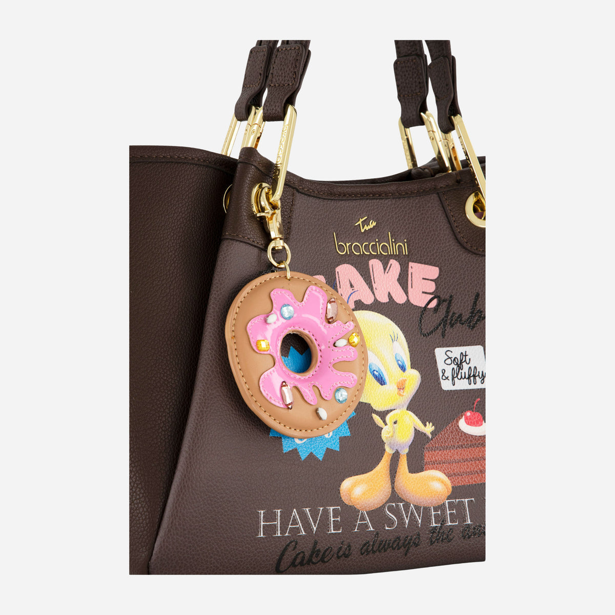 Braccialini BORSA BRACCIALINI AMY LT Cioccolato 