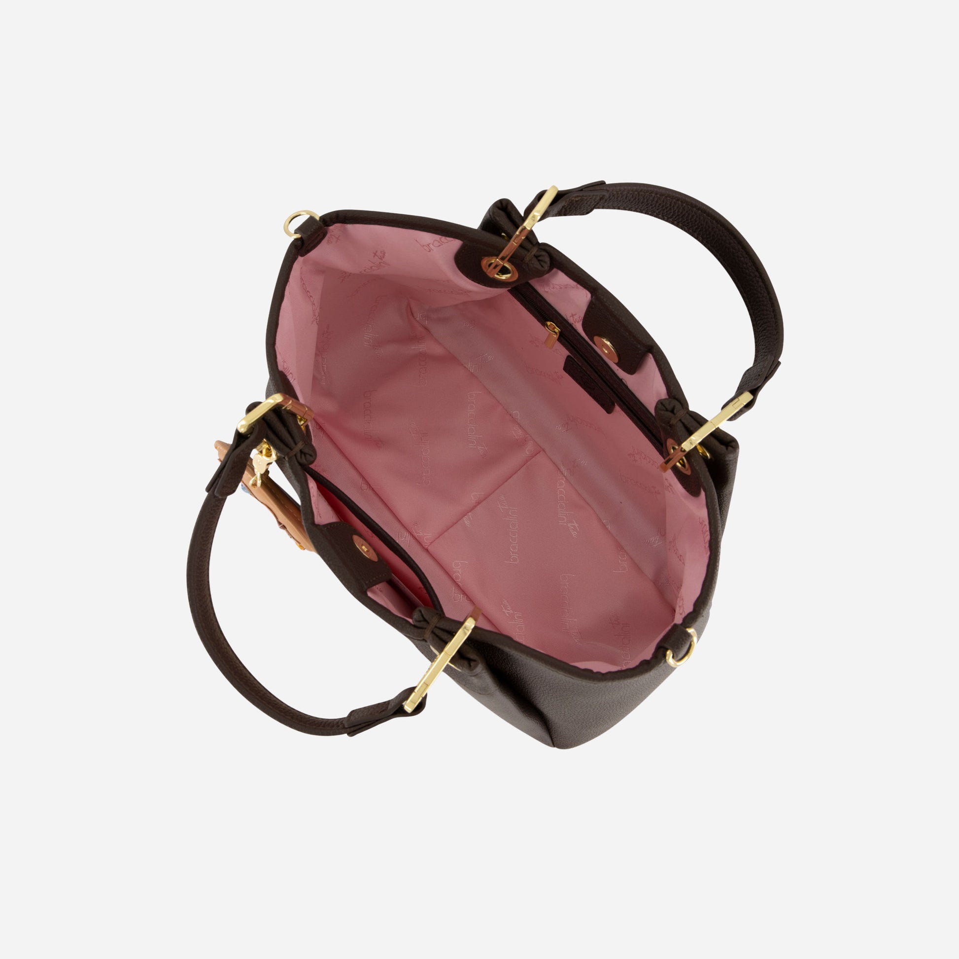 Braccialini BORSA BRACCIALINI AMY LT Cioccolato 
