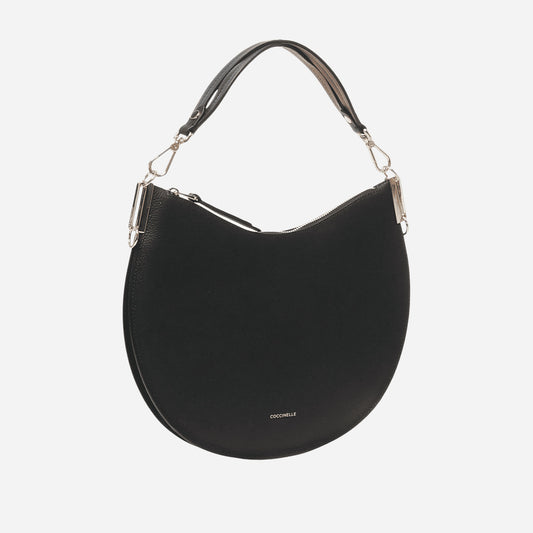 coccinelle Coccinelle SunUp Small NOIR/COGNAC 