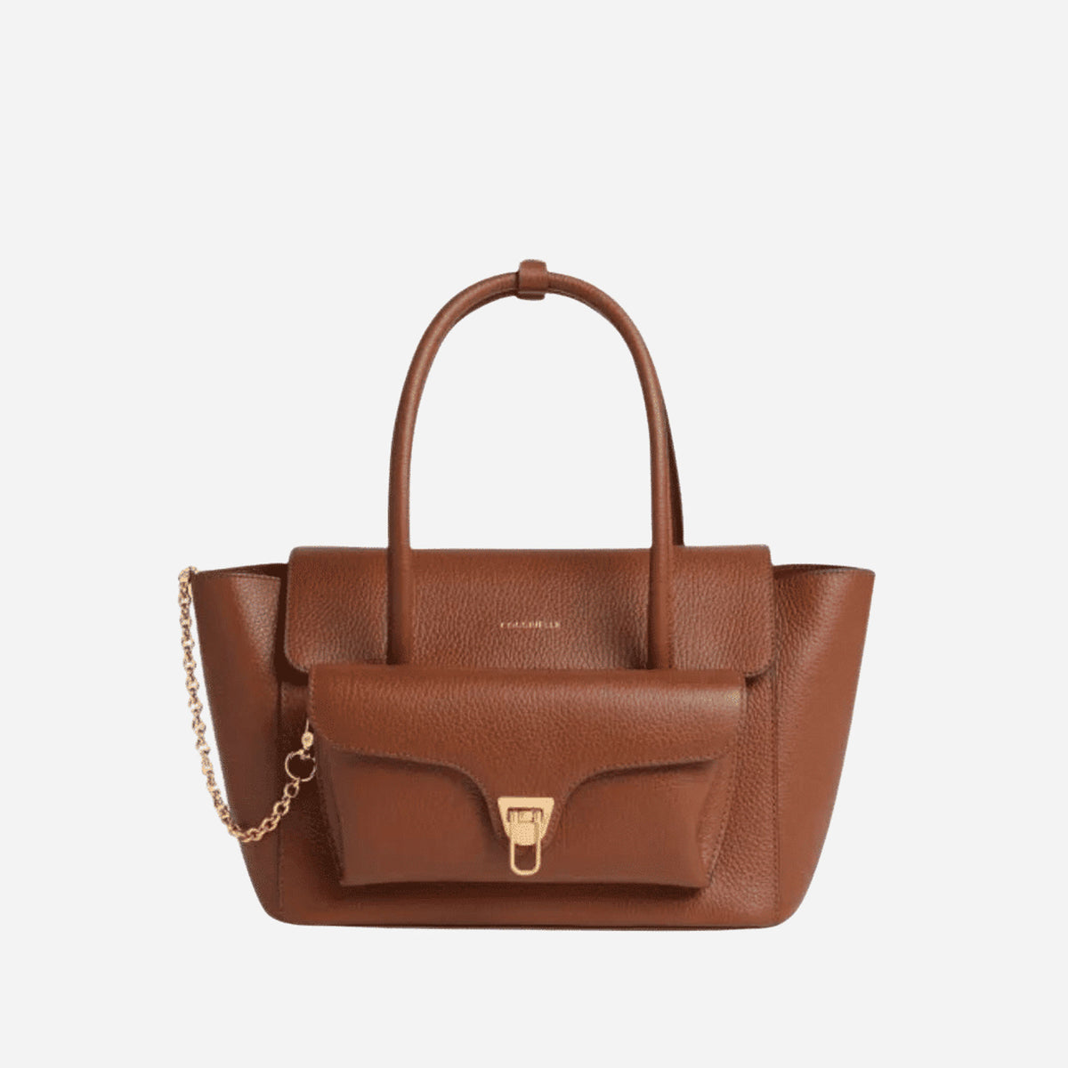 coccinelle Double Beat Medium Cognac 