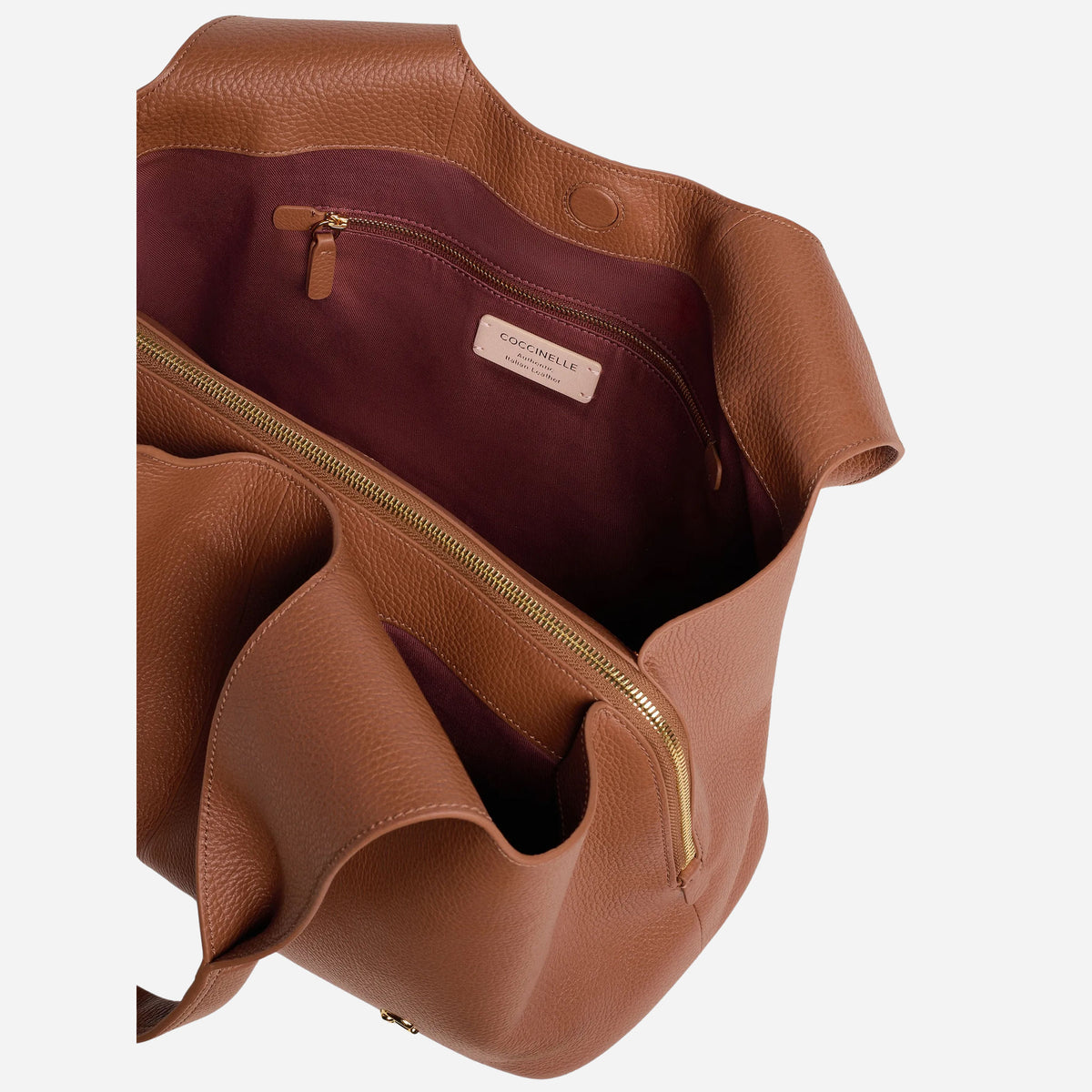coccinelle Nell Large Cognac 
