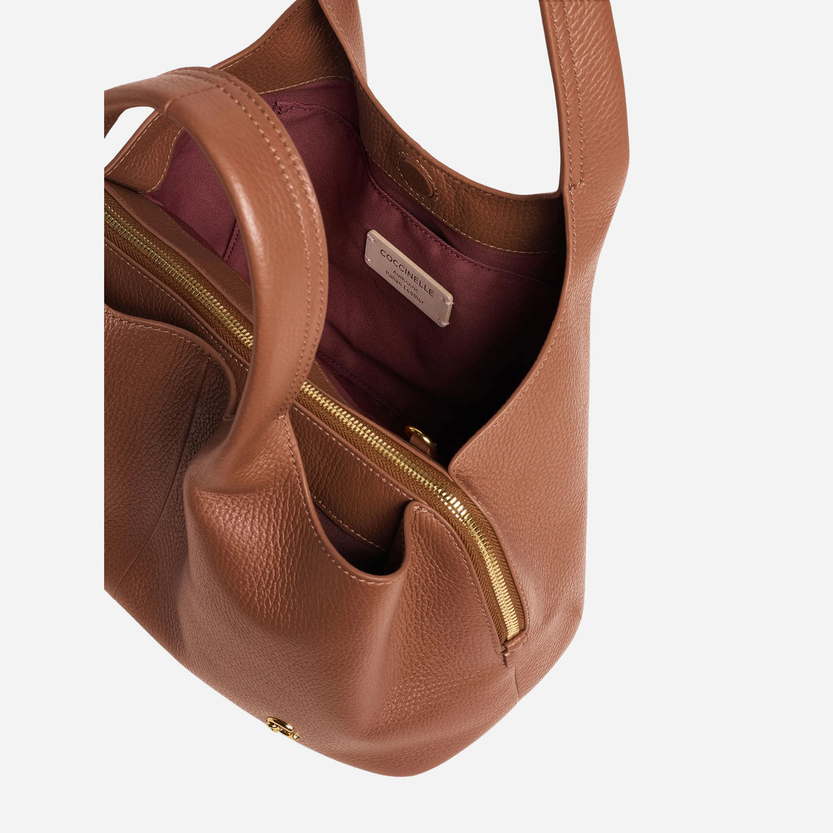 coccinelle Nell Medium Cognac 