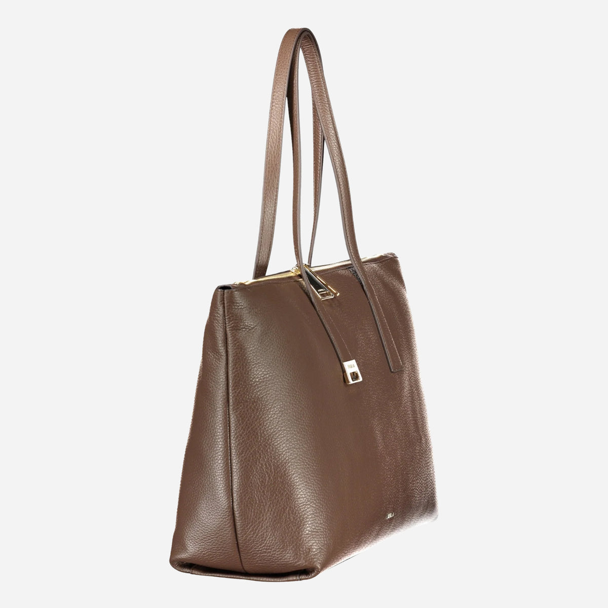 FURLA Olivia Borsa shopping grande in pelle ESPRESSO 
