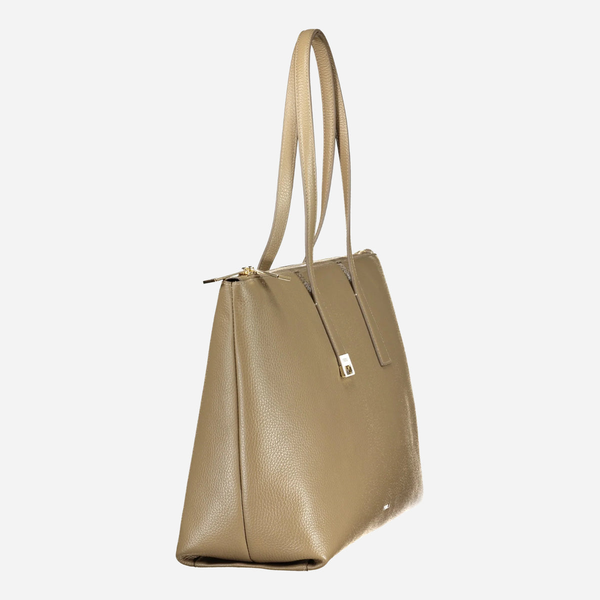 FURLA Olivia Borsa shopping grande in pelle MUDDY GRAY 