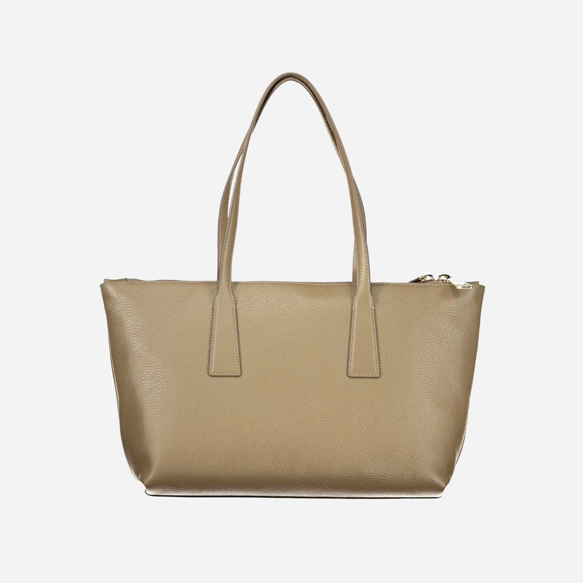 FURLA Olivia Borsa shopping media in pelle MUDDY GRAY 