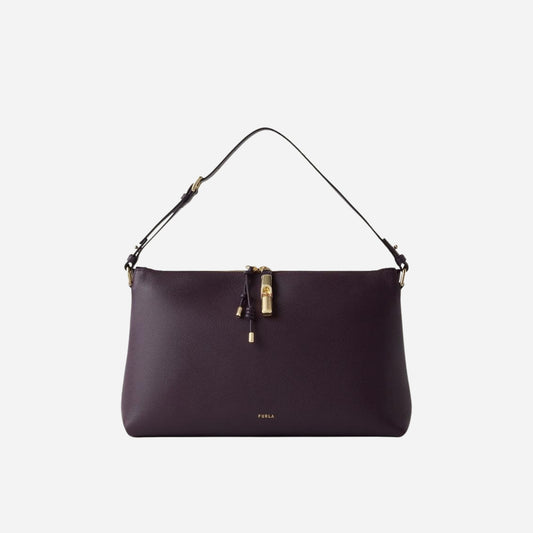 FURLA Debby M Borsa a spalla in pelle WINTER BLOOM 