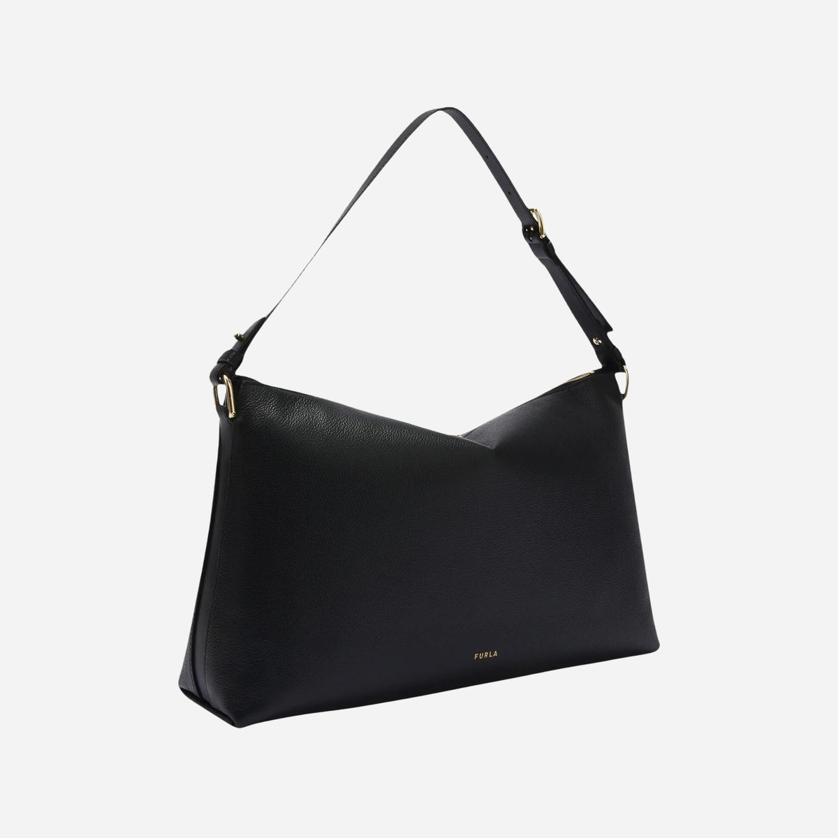 FURLA Debby M Borsa a spalla in pelle Nero 