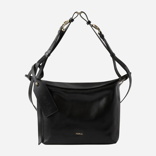 FURLA Ginevra Borsa a spalla Nero 