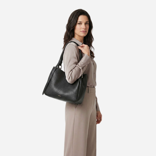 FURLA Nuvola Tote Nero 