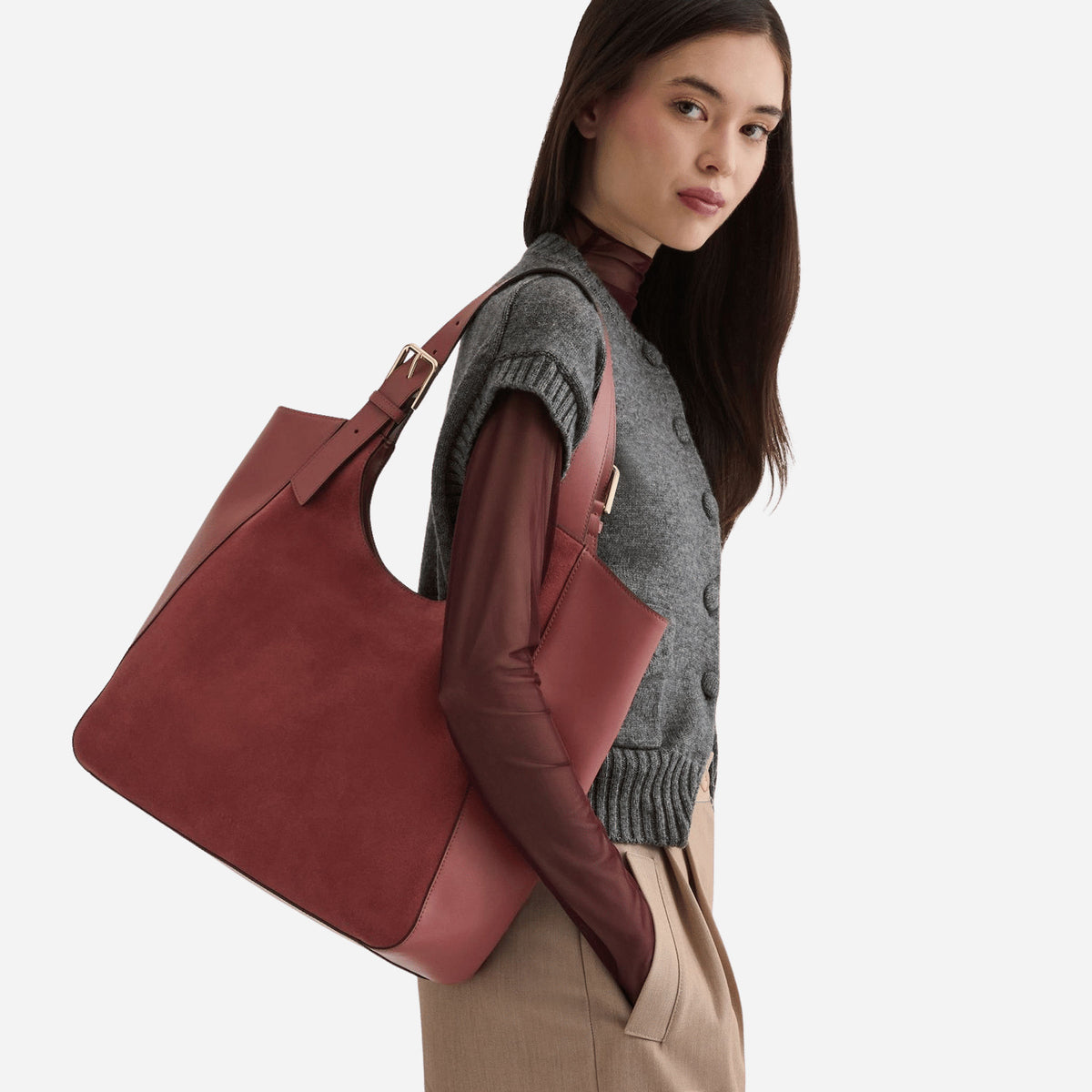 FURLA Furla Dora Borsa Shopping L TONI MARSALA 