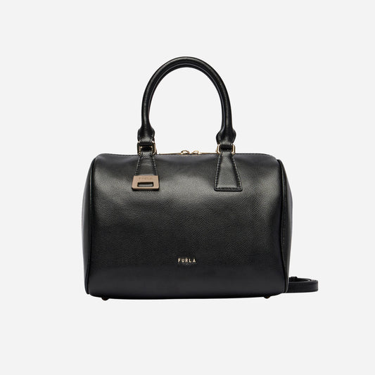 FURLA Olivia M borsa media a mano in pelle Nero 