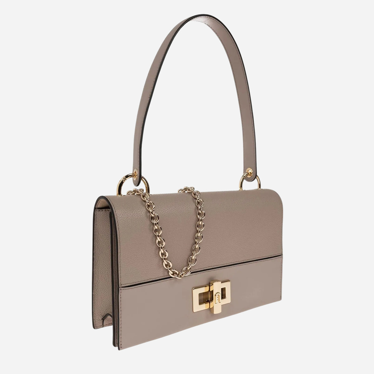 FURLA Amelia Borsa media a mano in pelle CACHEMIRE GRAY 