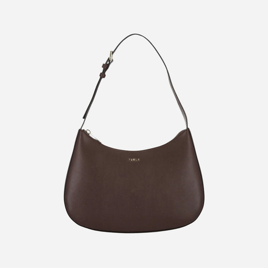 FURLA Margot Borsa piccola a spalla in pelle Cioccolato 