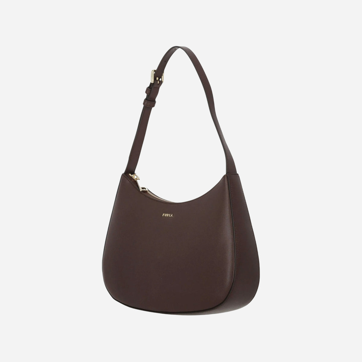 FURLA Margot Borsa piccola a spalla in pelle Cioccolato 