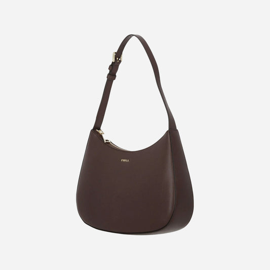 FURLA Margot Borsa piccola a spalla in pelle Cioccolato 