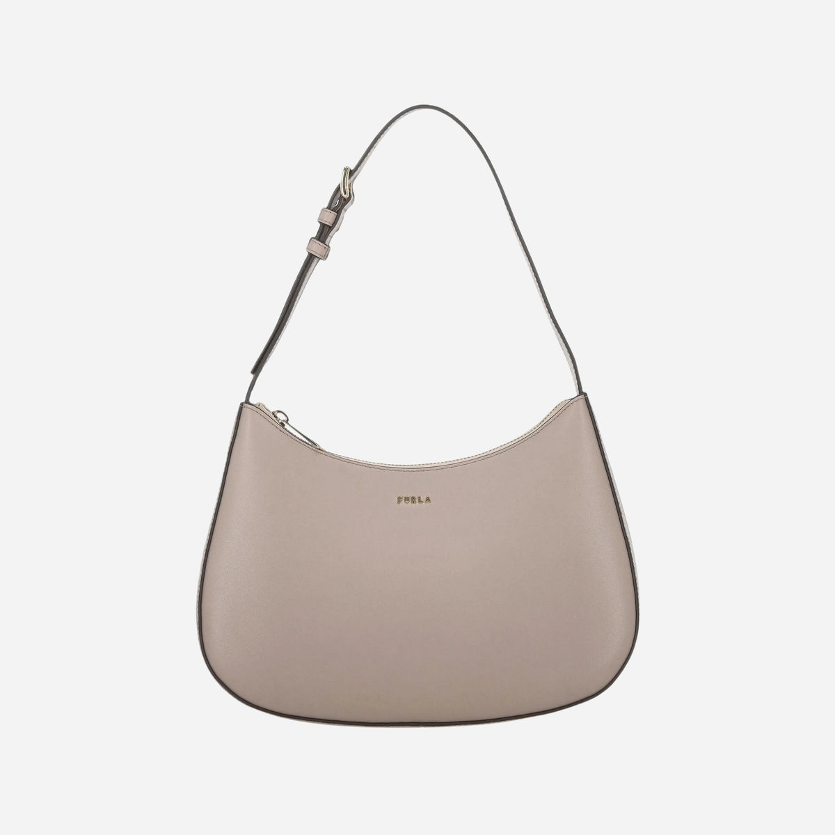 FURLA Margot Borsa piccola a spalla in pelle CACHEMIRE GRAY 