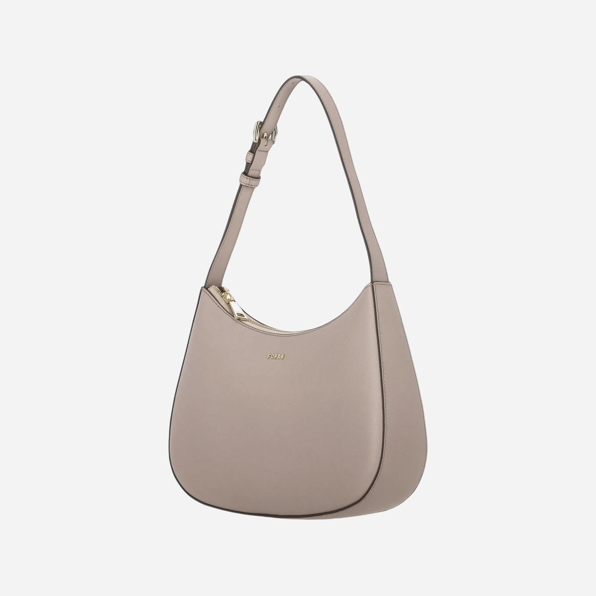 FURLA Margot Borsa piccola a spalla in pelle CACHEMIRE GRAY 