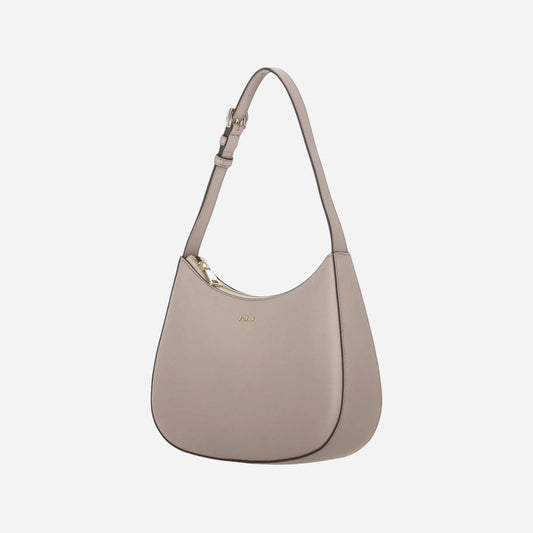 FURLA Margot Borsa piccola a spalla in pelle CACHEMIRE GRAY 
