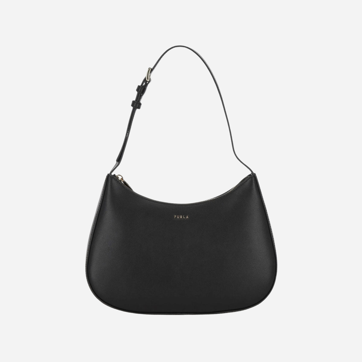 FURLA Margot S Borsa a spalla in pelle Nero 