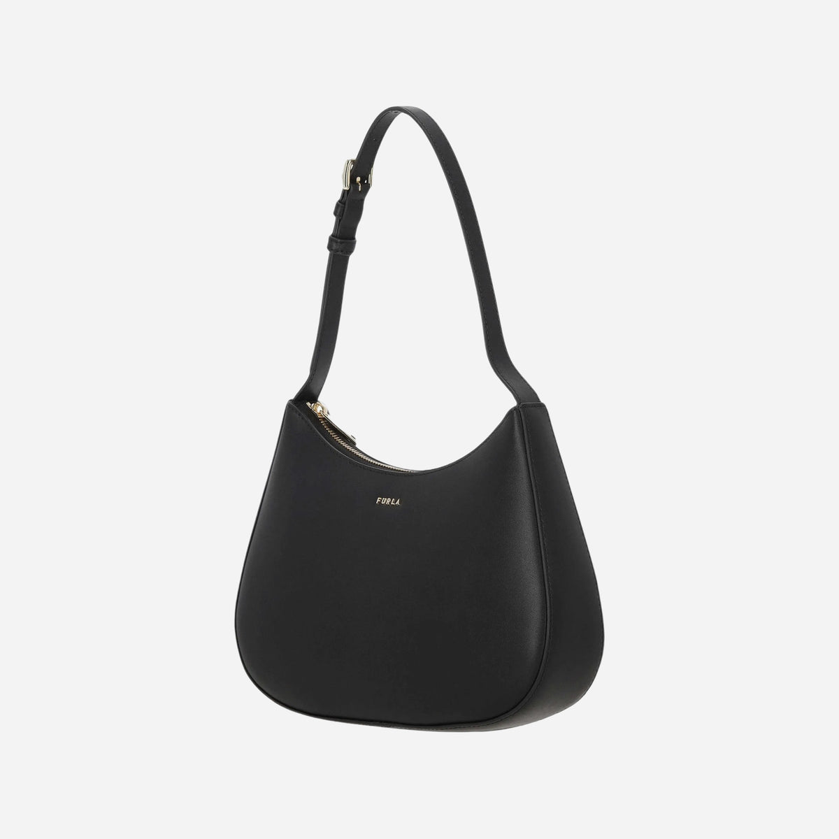 FURLA Margot S Borsa a spalla in pelle Nero 