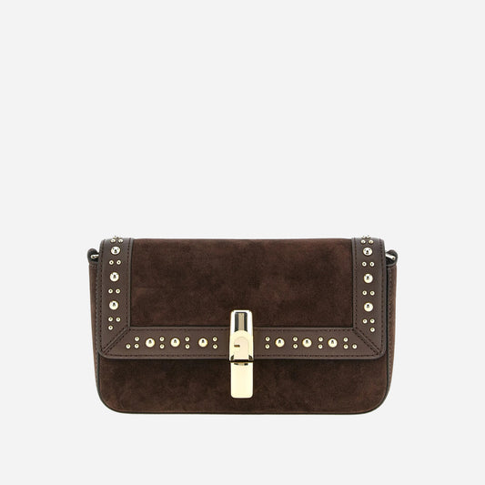 FURLA Furla Iride Borsa a Tracolla S TONI CIOCCOLATO 
