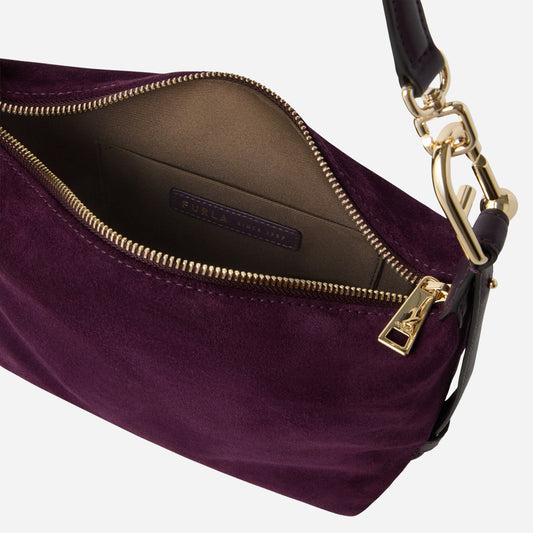 FURLA Tonie Borsa mignon a spalla in camoscio TONI WINTER BLOOM 
