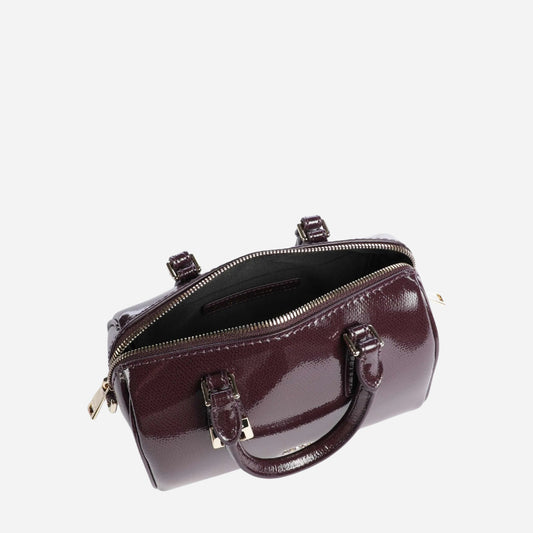 FURLA Olivia Borsa mini a mano in pelle verniciata WINTER BLOOM 