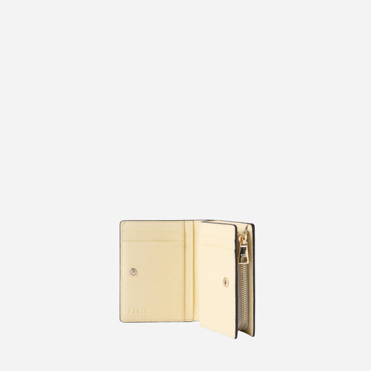FURLA Furla Camelia Portafoglio Compatto S STONE GRAY+CREMINO int. 