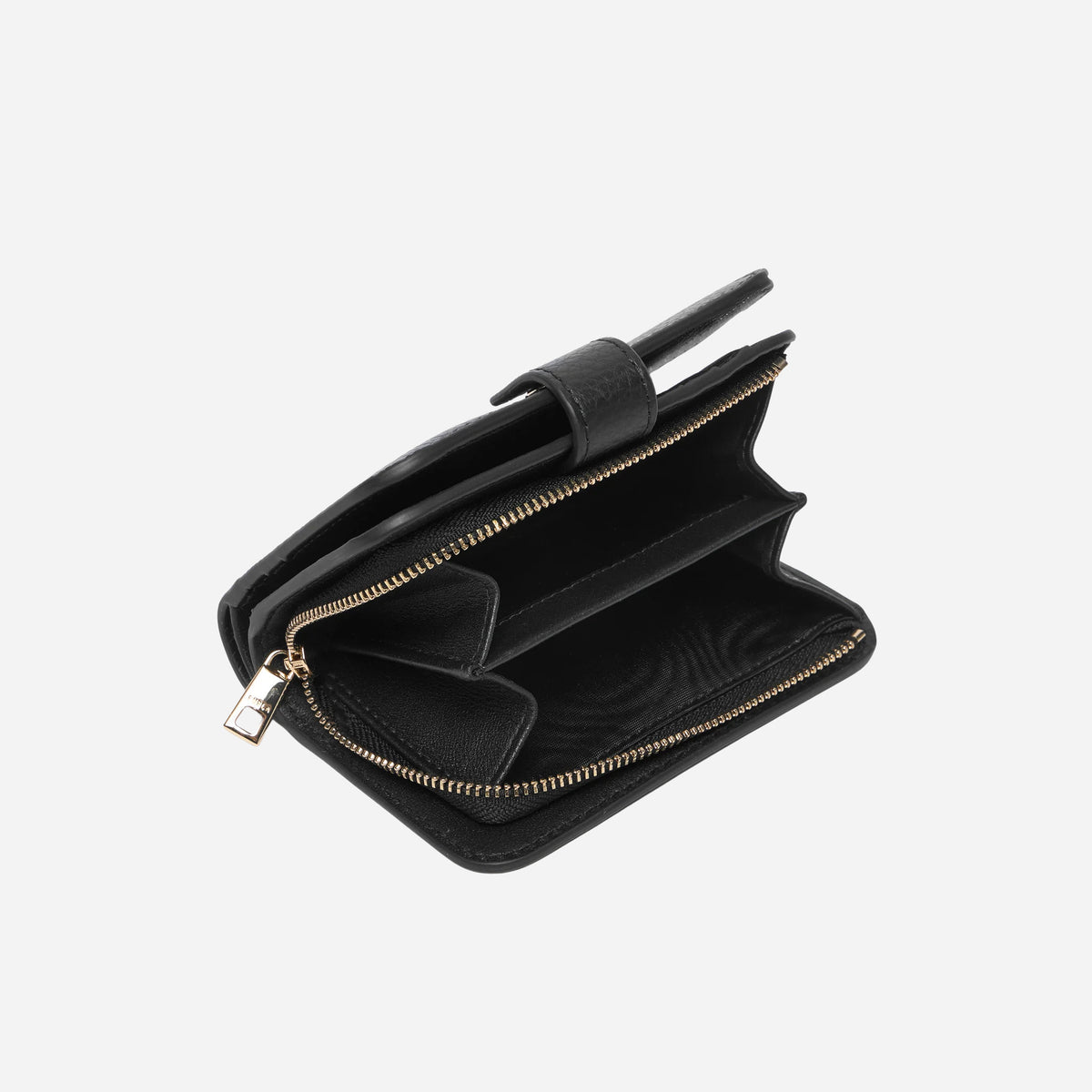 FURLA Camelia portafoglio compatto in pelle Nero 