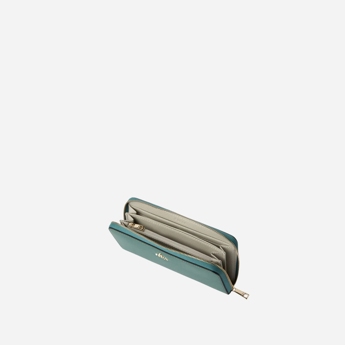 FURLA Furla Camelia Zip Around XL EDERA GREEN+STONE GRAY int. 