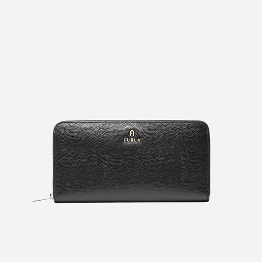 FURLA Camelia Zip Around XL Nero 