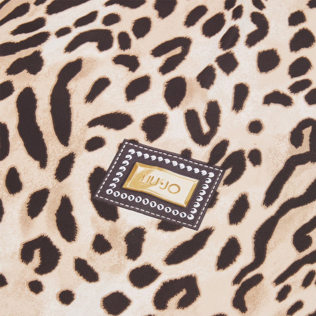 LIU JO FOULARD GRANDE CON STAMPA ANIMALIER leopard 