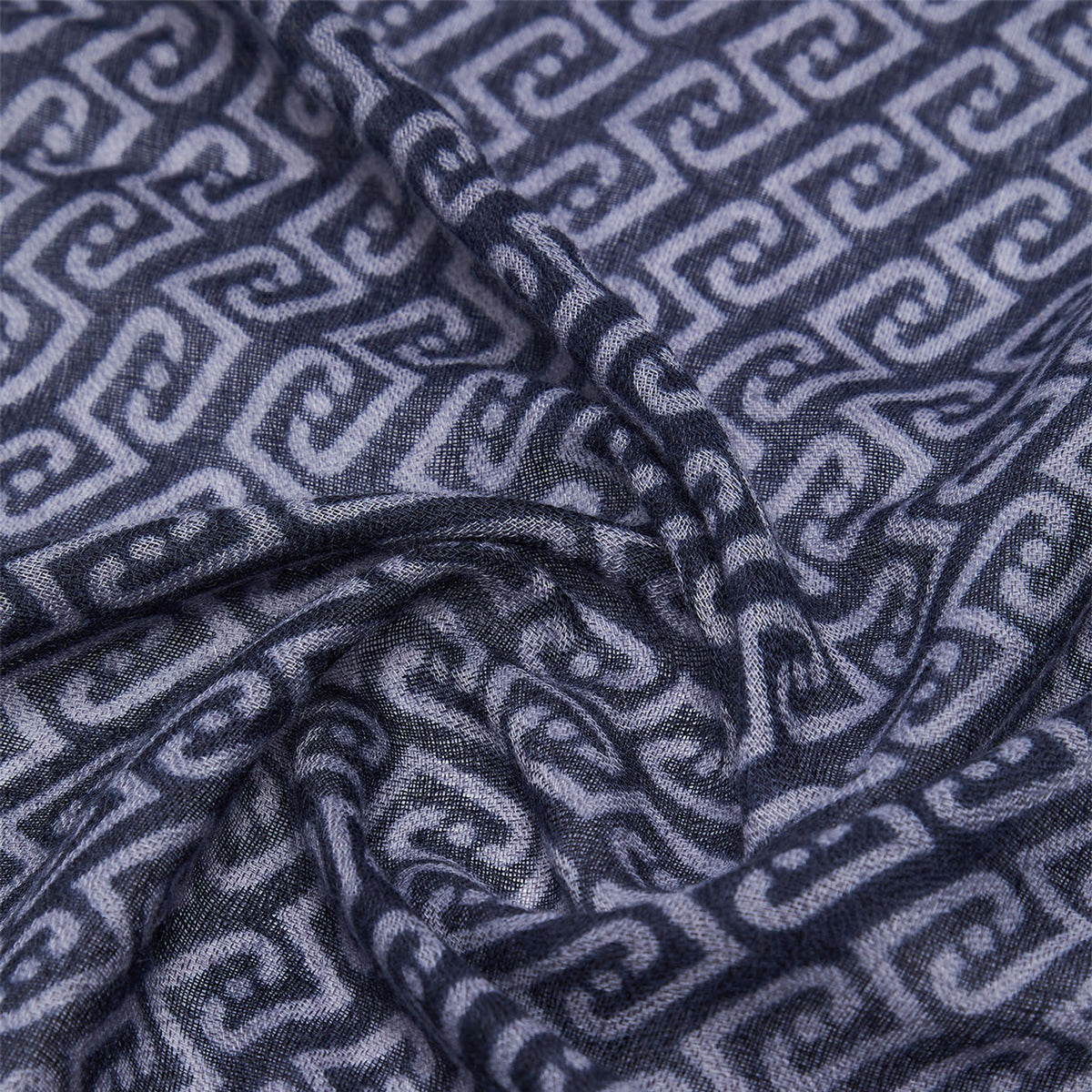 LIU JO STOLA ANIMALIER CON CINTURINI Midnight 