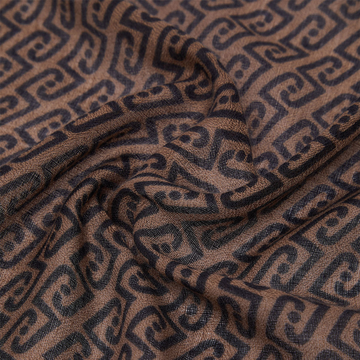 LIU JO STOLA ANIMALIER CON CINTURINI Red aubergine 