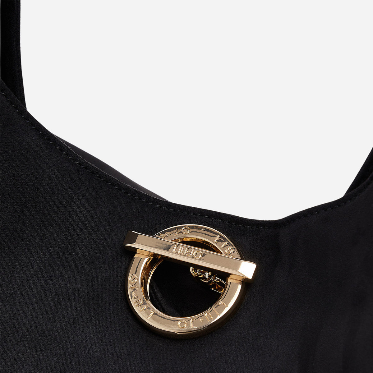 LIU JO BORSA HOBO GRANDE CON BORCHIE BLACK 